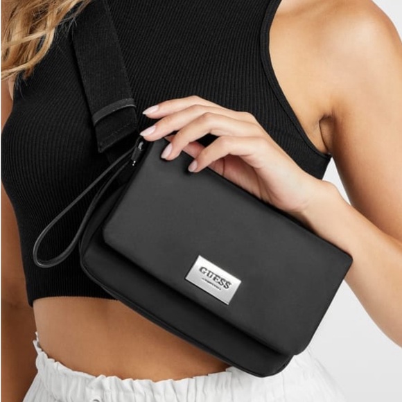 Guess Pearlman Nylon Mini Belt Bag - Picture 8 of 8